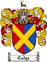 Cadge coat of arms family crest download
