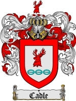 Cadle coat of arms family crest download