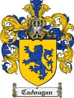 Cadougan coat of arms family crest download