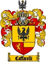 Cafferelli coat of arms family crest download