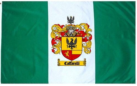 Cafferelli family crest coat of arms flag