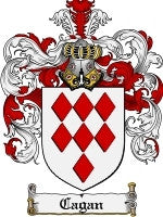 Cagan coat of arms family crest download