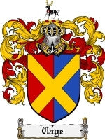 Cage coat of arms family crest download