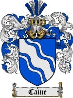 Caine coat of arms family crest download