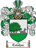 Calahan coat of arms family crest download