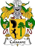 Calasanz coat of arms family crest download