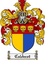 Caldecot coat of arms family crest download