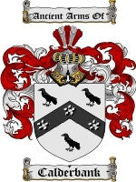 Calderbank coat of arms family crest download