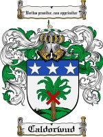 Caldorwud coat of arms family crest download