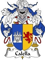 Calella coat of arms family crest download