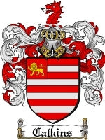 Calkins coat of arms family crest download