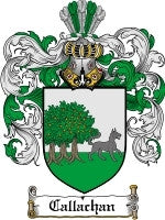 Callachan coat of arms family crest download