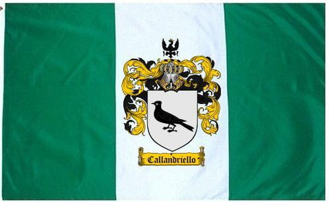 Callandriello family crest coat of arms flag