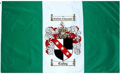 Calley family crest coat of arms flag