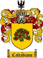 Caltabiano coat of arms family crest download