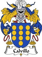 Calvillo coat of arms family crest download