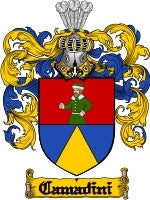 Camadini coat of arms family crest download