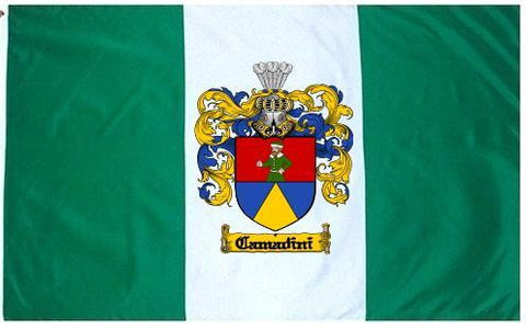 Camadini family crest coat of arms flag