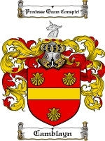 Camblayn coat of arms family crest download