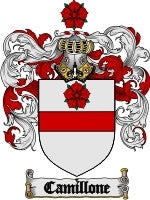 Camillone coat of arms family crest download