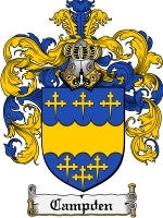 Campden coat of arms family crest download