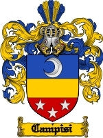Campisi coat of arms family crest download