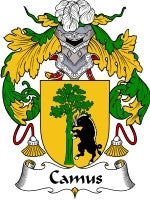 Camus coat of arms family crest download
