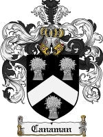 Canaman coat of arms family crest download