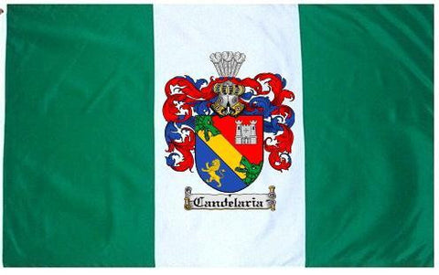 Candelaria family crest coat of arms flag