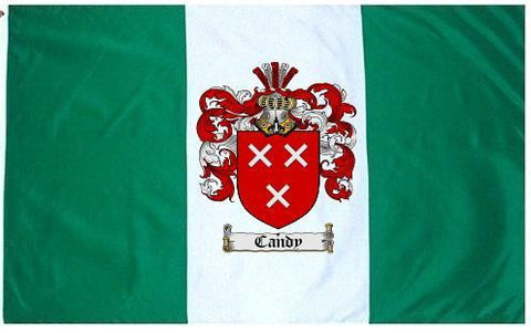 Candy family crest coat of arms flag