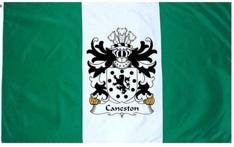 Caneston family crest coat of arms flag