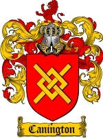 Canington coat of arms family crest download
