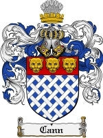 Cann coat of arms family crest download