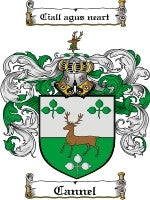 Cannel coat of arms family crest download