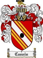Cannin coat of arms family crest download