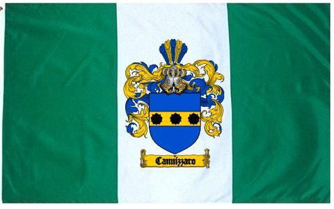 Cannizzaro family crest coat of arms flag