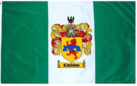 Cantelmo family crest coat of arms flag