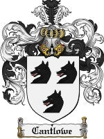 Cantlowe coat of arms family crest download