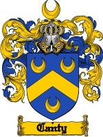 Canty coat of arms family crest download