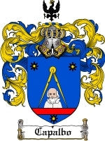 Capalbo coat of arms family crest download