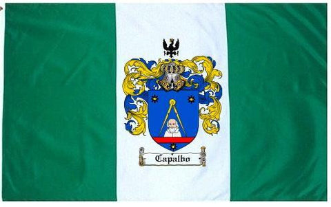 Capalbo family crest coat of arms flag