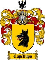 Capellupo coat of arms family crest download