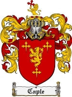 Caple coat of arms family crest download