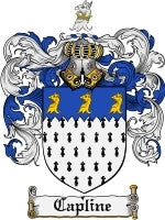 Capline coat of arms family crest download
