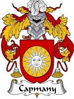 Capmany coat of arms family crest download