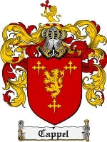 Cappel coat of arms family crest download