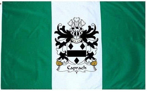 Caprach family crest coat of arms flag