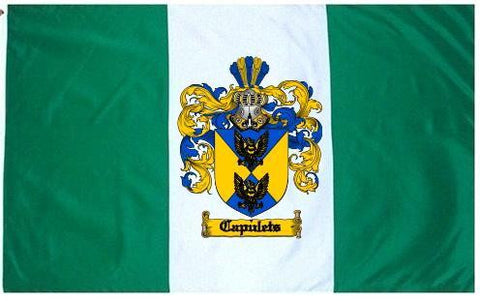 Capulets family crest coat of arms flag