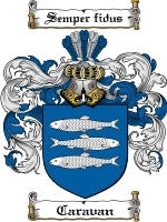 Caravan coat of arms family crest download