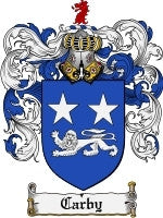Carby coat of arms family crest download